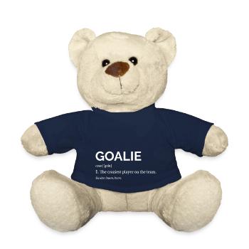 Définition du gardien de but I - Crosse de hockey de soccer - Nounours - bleu marine - Devant