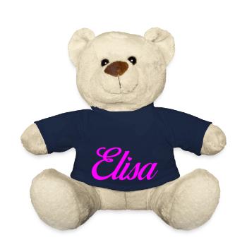 TEST ELISA - Nounours - bleu marine - Devant