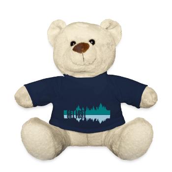 Mirroring Get Lost - Teddy Bear - french navy - Front