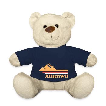 Allschwil City Suisse - Nounours - bleu marine - Devant