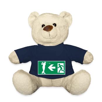 Notausgang zum golfplatz Golf Hobby Design - Teddy - French Navy - Vorne