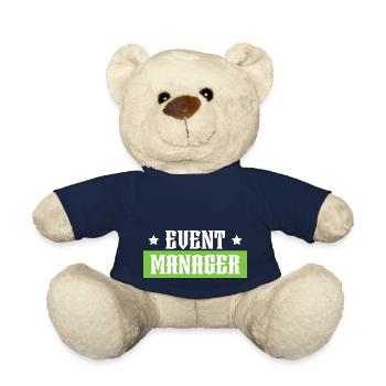 Event Manager green tshirt schwarz - Teddy - French Navy - Vorne