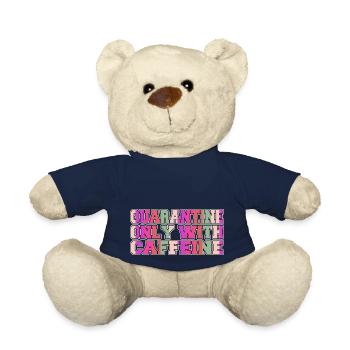present cappuccino present idea office tired mug - Teddy - French Navy - Vorne