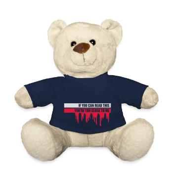 trop près de moi - Nounours - bleu marine - Devant