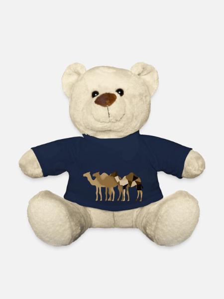 Chameaux - Nounours - bleu marine
