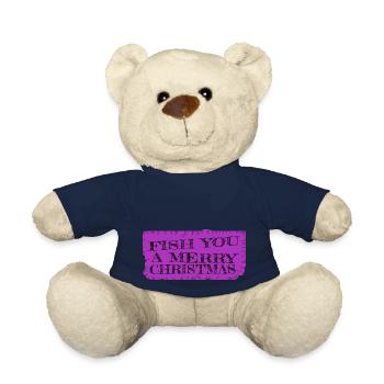 christmas tree awesome statement present boat - Teddy - French Navy - Vorne