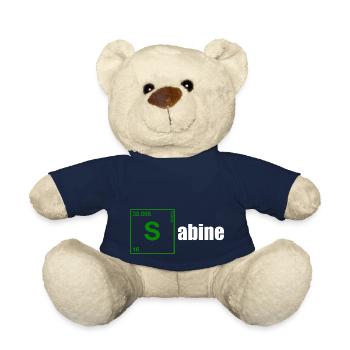 Sabine Geschenk white - Teddy - French Navy - Vorne
