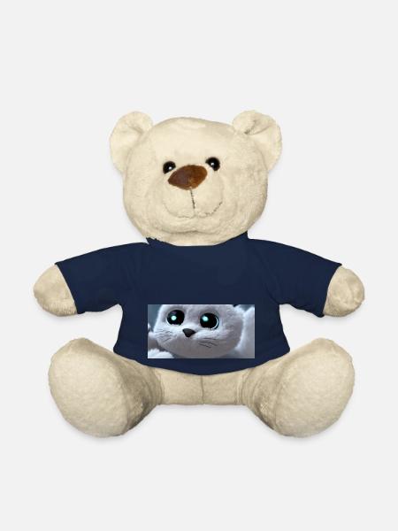 Cat looks at you - Teddy - French Navy