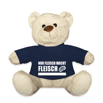NUR FLEISCH MACHT FLEISCH - Teddy - French Navy - Vorne