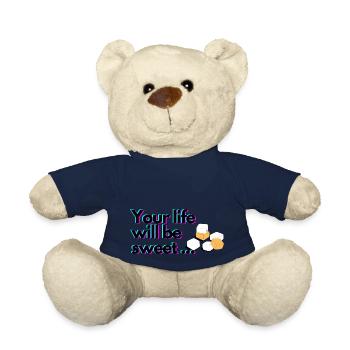 Votre vie sera douce - Nounours - bleu marine - Devant