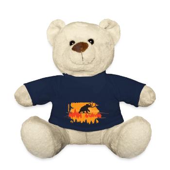 mammut im wald - Teddy - French Navy - Vorne