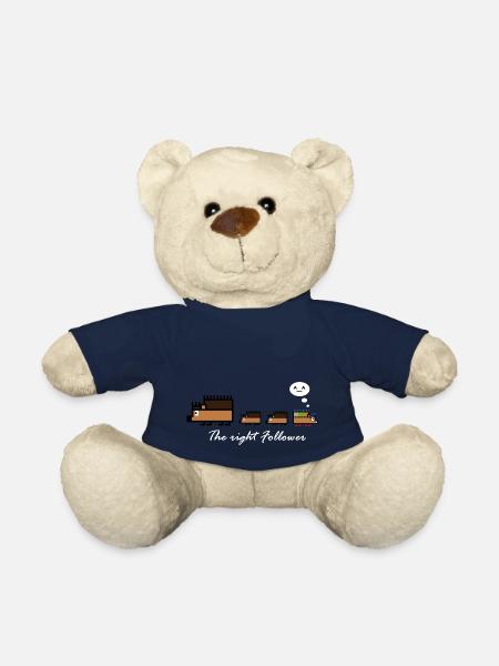 HedgehogFollowers - Teddy Bear - french navy