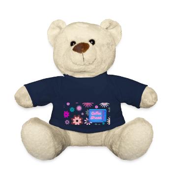 Coffee Break im Stil der 60er / Sweet sixties - Teddy - French Navy - Vorne