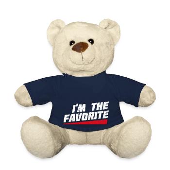 I'm The Favorite - Funny Gift - Teddy Bear - french navy - Front