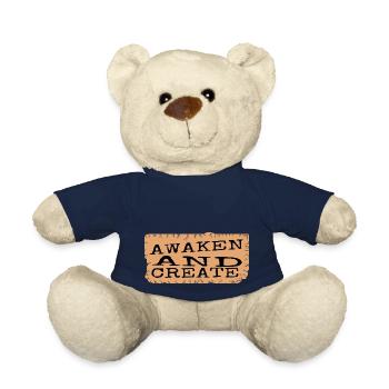 creative innovation enlightenment mindset - Teddy Bear - french navy - Front