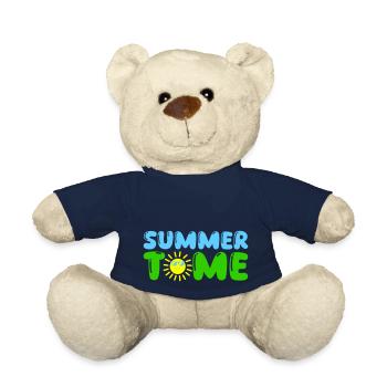 Summer Time - Teddy Bear - french navy - Front