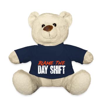 Night Shift Nurse - Teddy Bear - french navy - Front