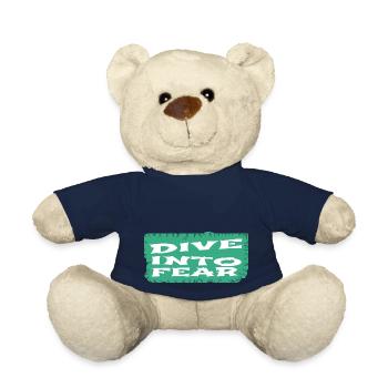 Boldness Cultivating Courage Adventure Activities - Teddy Bear - french navy - Front
