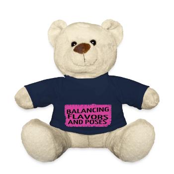 awesome gift geek present partner yoga joke - Teddy - French Navy - Vorne