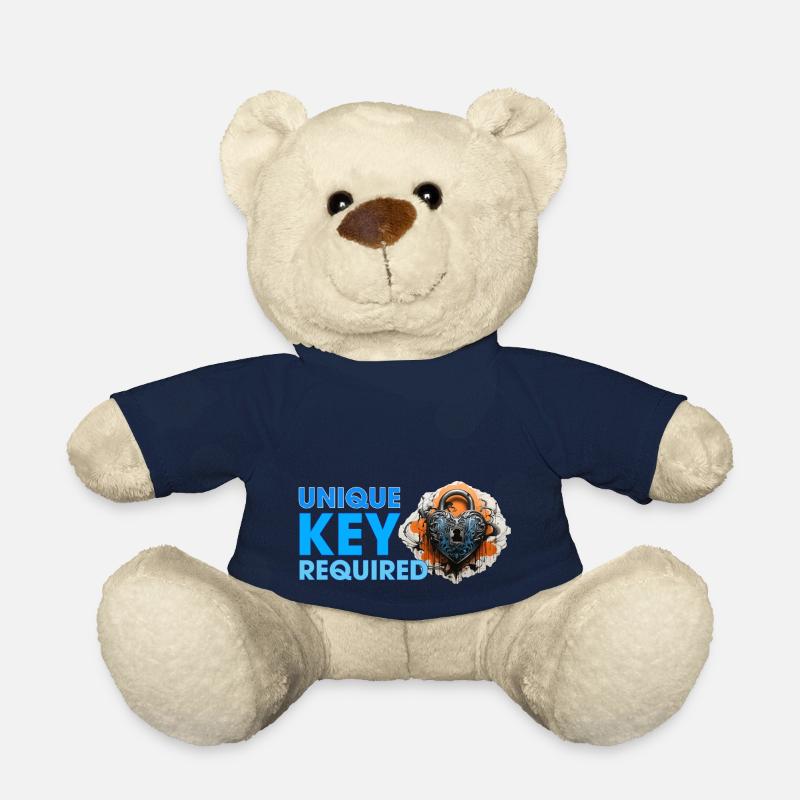 Schlüssel zum Herzen wird gesucht - Teddy - French Navy
