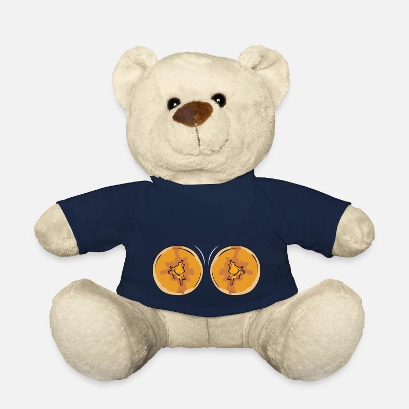 Pancake Breakfast Pancakes - Teddy Bear - french navy