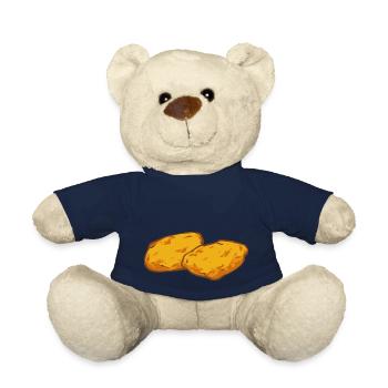 Chicken Nugget Liebhaber Chicken Nuggets - Teddy - French Navy - Vorne