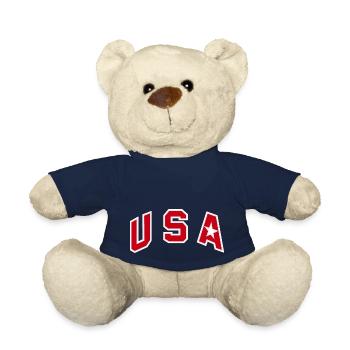 USA Redeem team - 2008 - Teddy Bear - french navy - Front