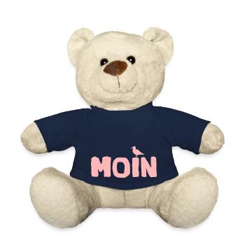 Moin die Möwe local Edition - Teddy Bear - french navy - Front