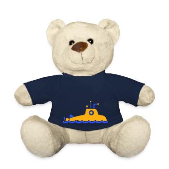 Aufgetauchtes U-Boot Wasseroberfläche Tauchgang - Teddy - French Navy - Vorne