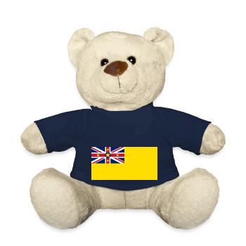 Niue - Teddy Bear - french navy - Front