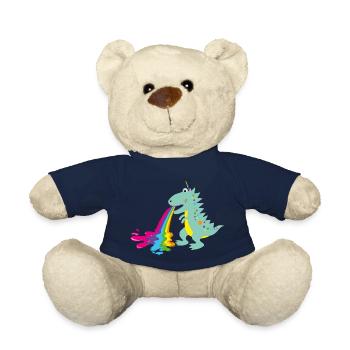 dino, kotzender dinohorn, Dinosaurier, comic - Teddy - French Navy - Vorne