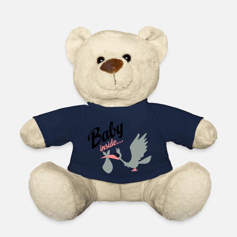 grossesse - Nounours - bleu marine