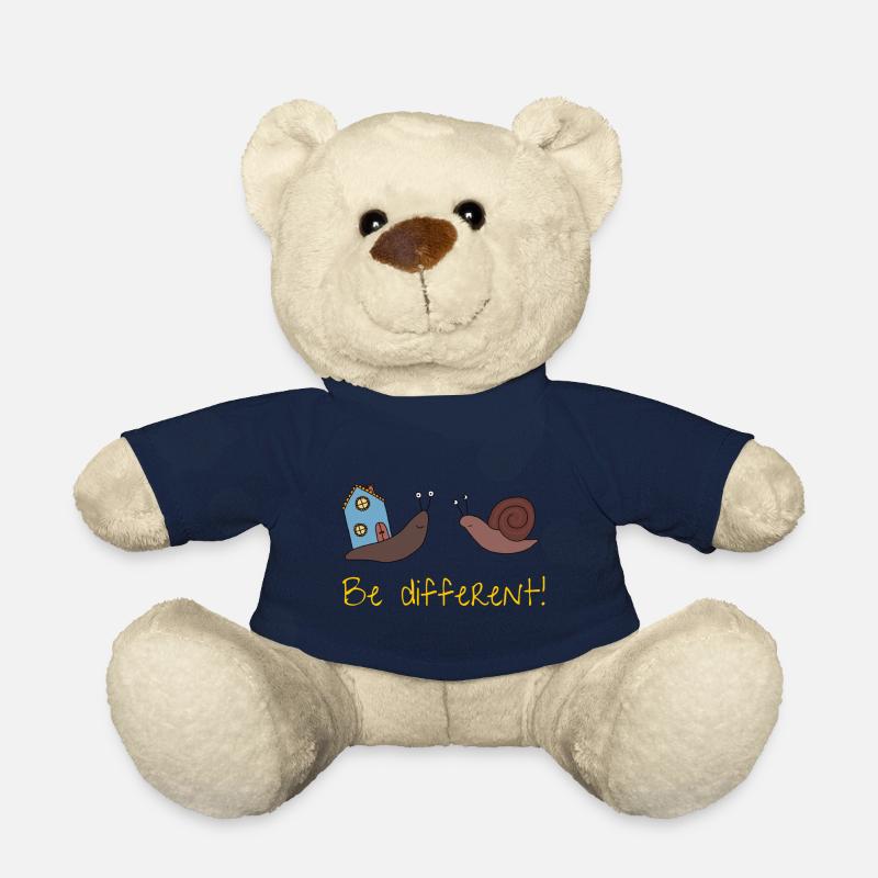 Be different! - Teddy Bear - french navy