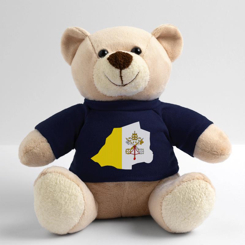 Drapeau de la Cité du Vatican Carte Drapeau Nounours