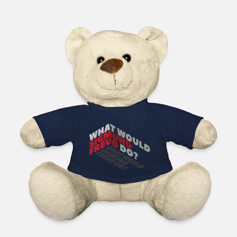 Que ferait Sigmund Freud? - Nounours - bleu marine
