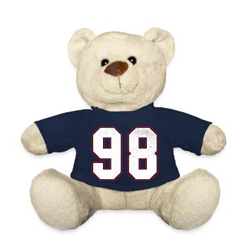 Numéro quatre-vingt-dix-huit - 98 Classic Vintage Sport - Nounours - bleu marine - Devant