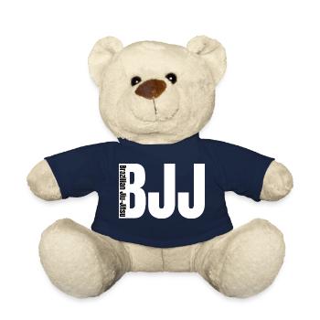 Signe brésilien de Jiu-Jitsu BJJ - Nounours - bleu marine - Devant