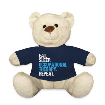 Ergotherapie Ergotherapeut Ergotherapeutin - Teddy - French Navy - Vorne