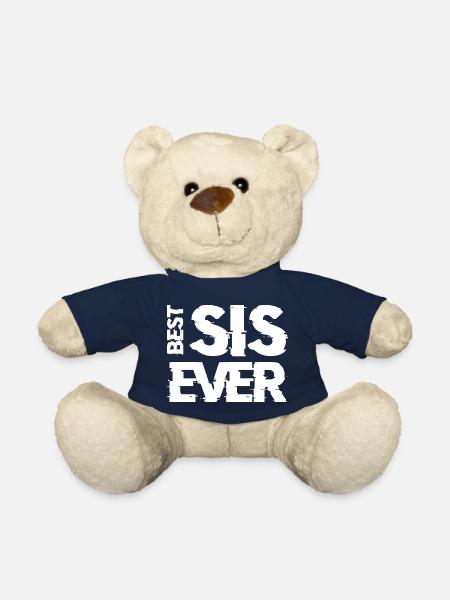 BEST SIS EVER new - Teddy - French Navy