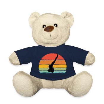Lake Garda - sunset - Teddy Bear - french navy - Front