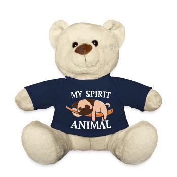 My spirit animal - Teddy Bear - french navy - Front