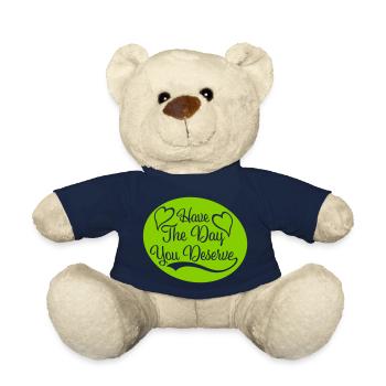 the day you deserve - Teddy Bear - french navy - Front