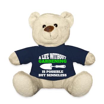 Gardener Hobby Gardener Gift Garden Orchard - Teddy Bear - french navy - Front