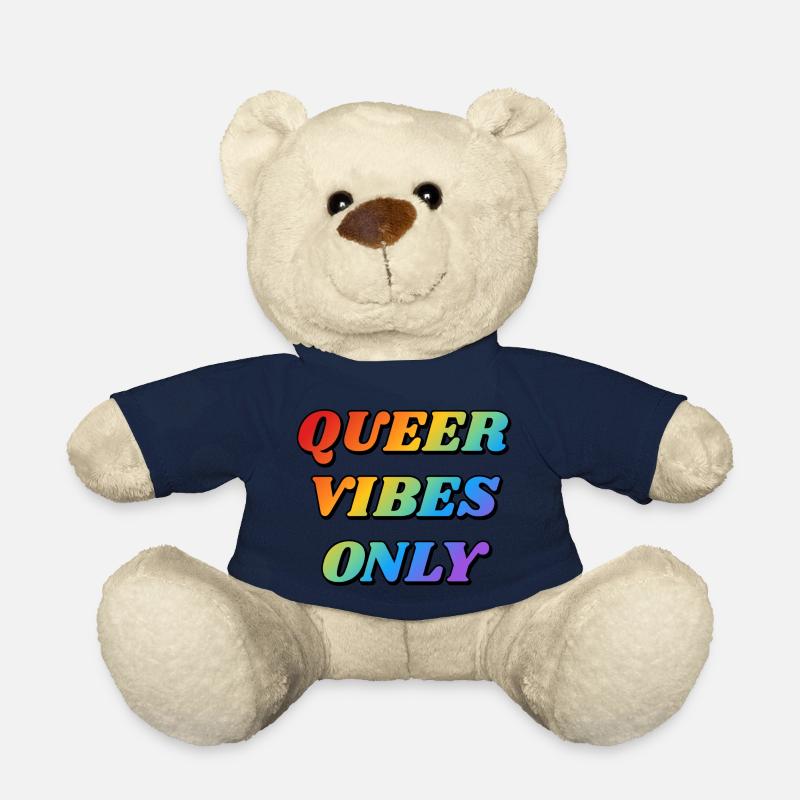 Queer Vibes Nur Regenbogenfarben - Teddy - French Navy