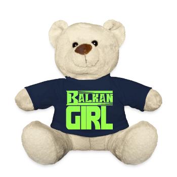 balkan croatia bosnia serbia juge exyu boy girl - Teddy Bear - french navy - Front