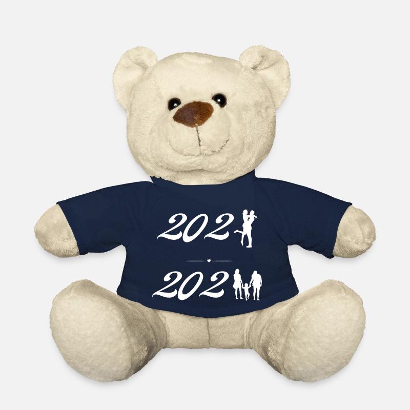 Pregnancy announcement 2023 - Teddy Bear - french navy