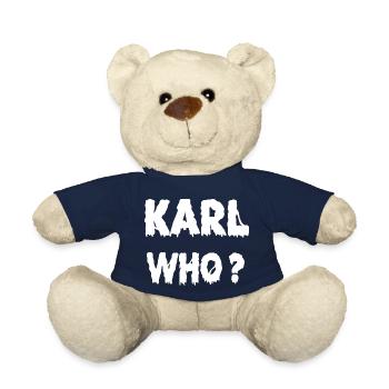 Karl Who? - Teddy Bear - french navy - Front