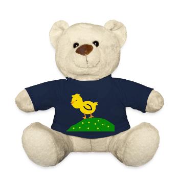 Chicken - Teddy Bear - french navy - Front