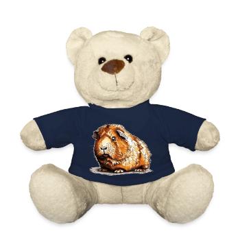 Meerschweinchen sind einfach tolle Haustiere - Teddy - French Navy - Vorne