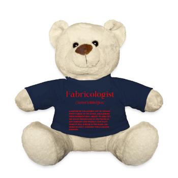 Fabricologist Definition - Teddy Bear - french navy - Front